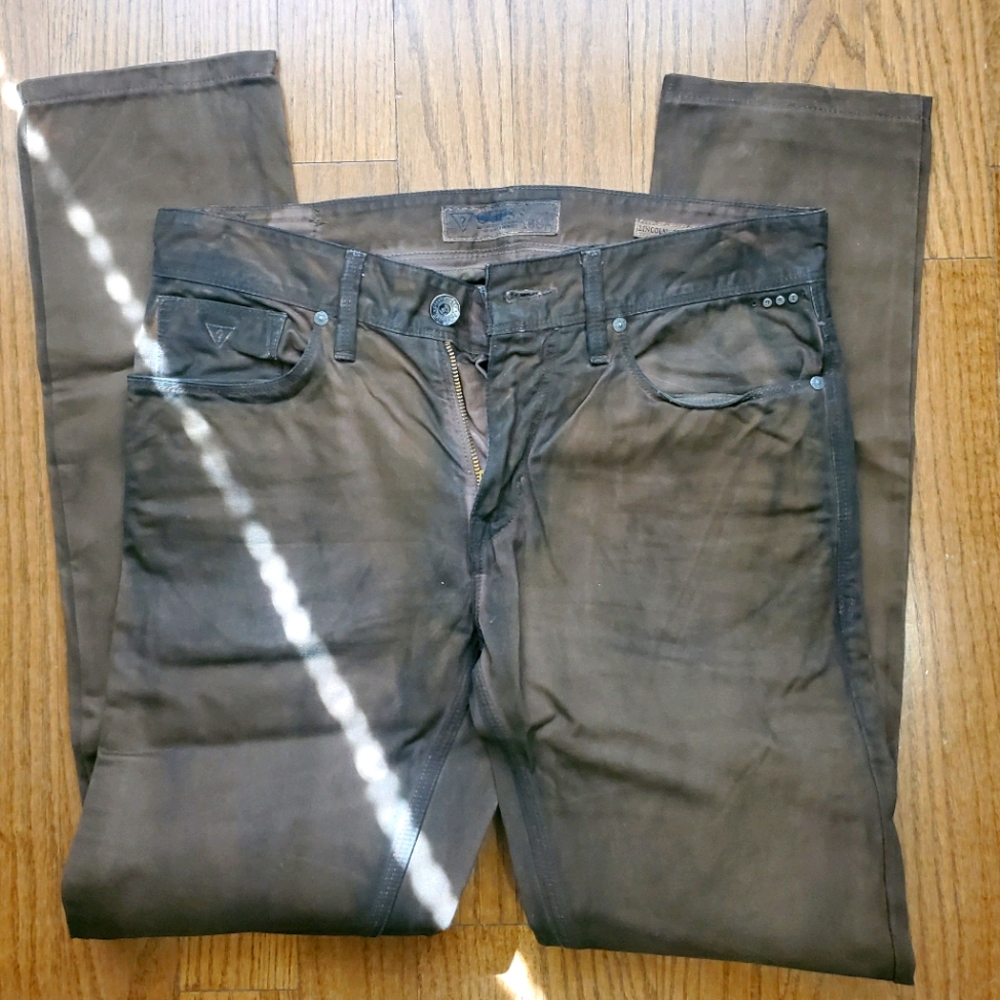 Guess by Marciano Lincoln Slim Straight Jean 31x32